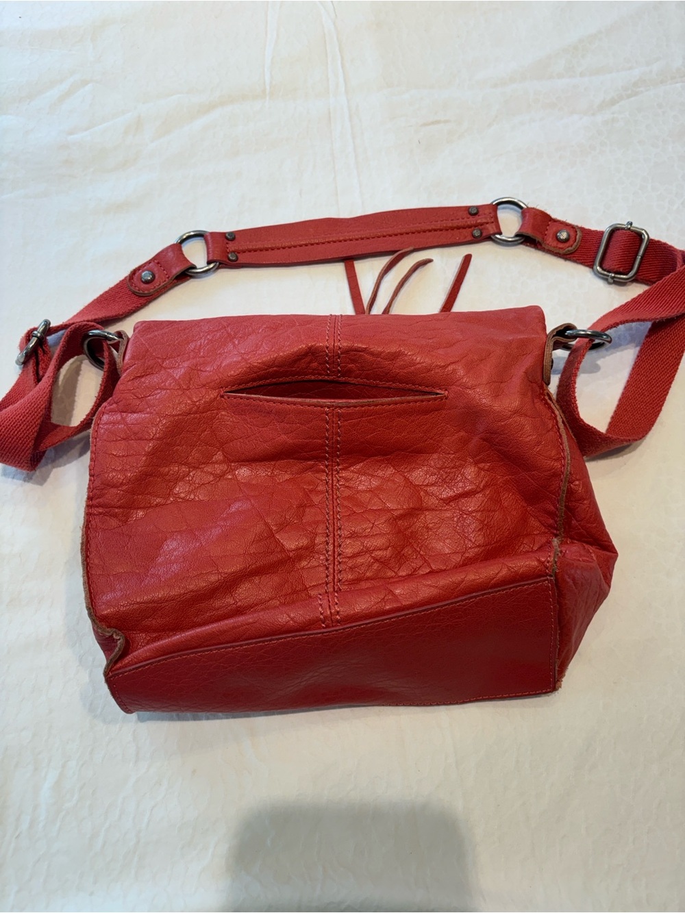 the Sac Leather Crossbody Bag with Stud Detail - Picture 3 of 12